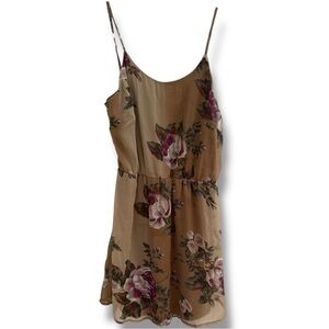 Floral Spaghetti Strap Dress
